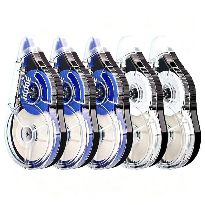 Correction Tape Roller - 3/5個入り修正テープ 修正ローラー 8m大容量 スムーズで切れにくい かわいい 学生
