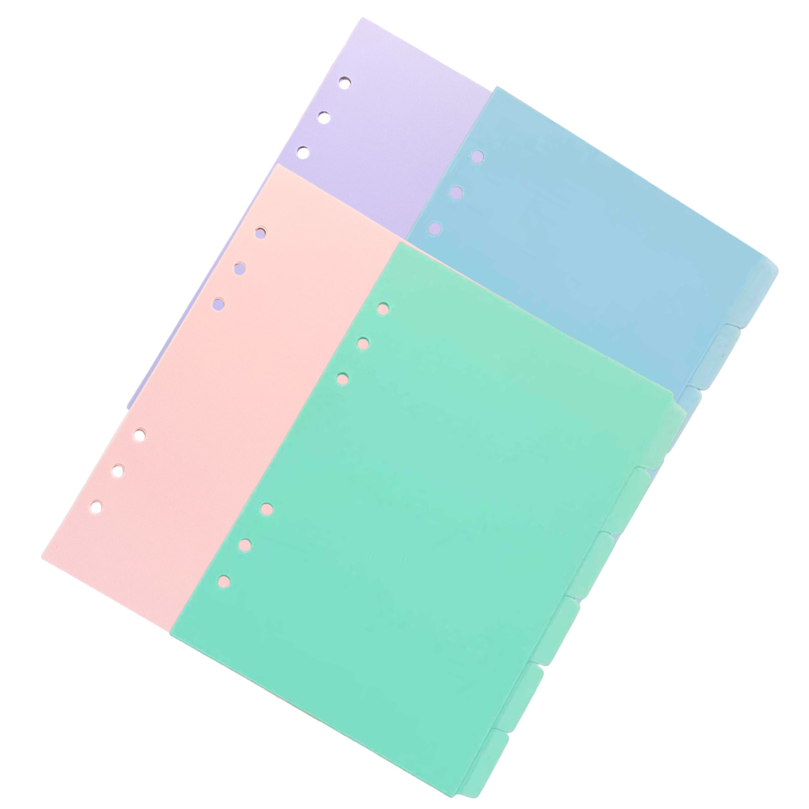 4個セットのインデックス付き仕切り板。プラスチック製で、破れ - Index Tab Divider のレビューと価格