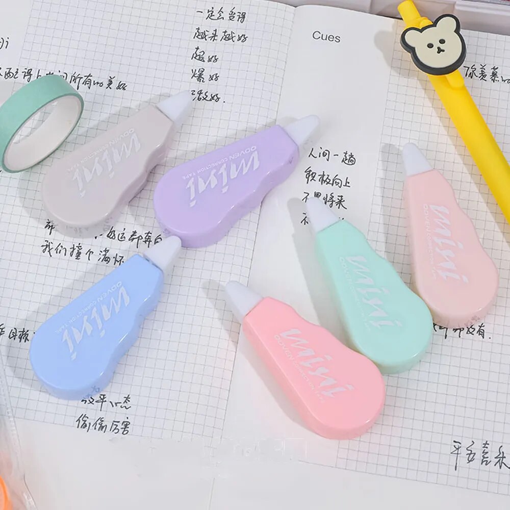 6個セット 24m 修正テープ アルタースクールアクセサリー - Correction Tape Roller のレビューと価格