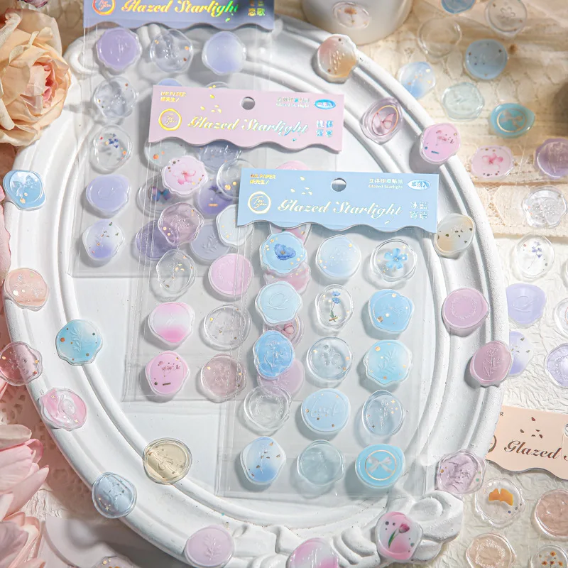ヴィンテージワックスシールスタンプステッカー、DIYスクラッ - Wax Seal Stamp Kit のレビューと価格