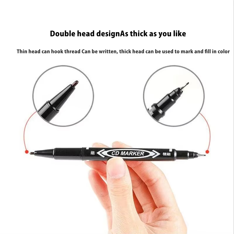 3本セットのデュアルチップ永久ペイントマーカーセット、防水・ - Whiteboard Marker Set のレビューと価格