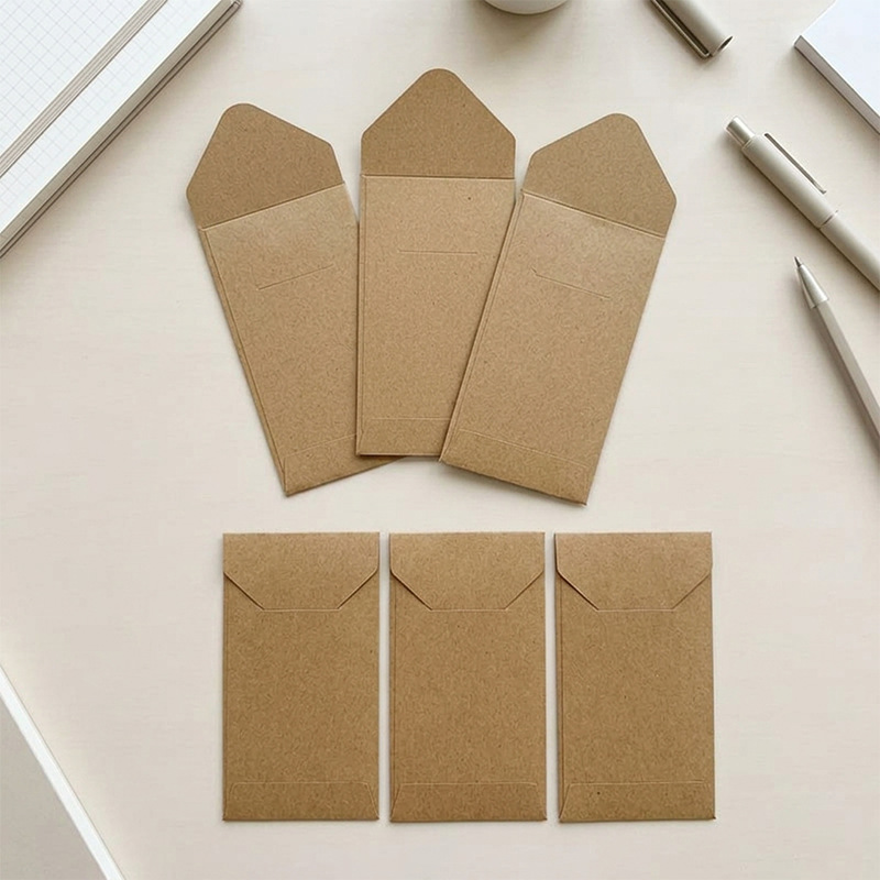 50枚/ロット シード封筒 ドキュメントフォルダー クラフト - Letter Envelope Kraft のレビューと価格