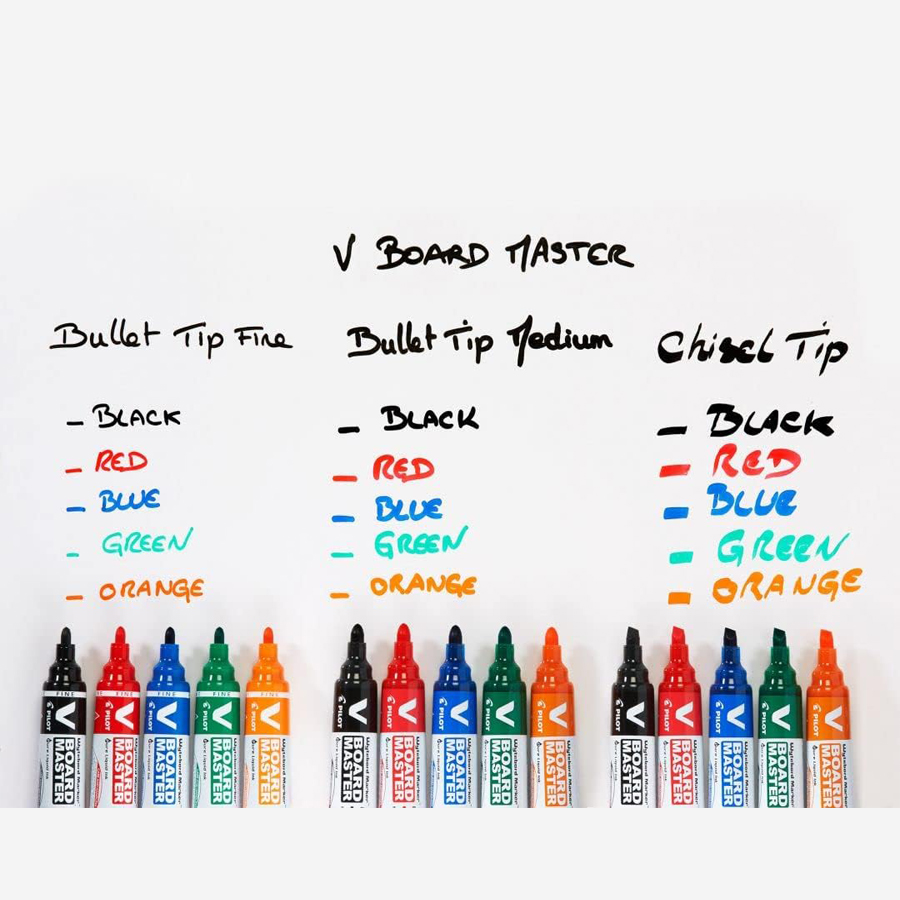 パイロット V ボードマスター WBMAVBM-M、プロフェ - Whiteboard Marker Set のレビューと価格