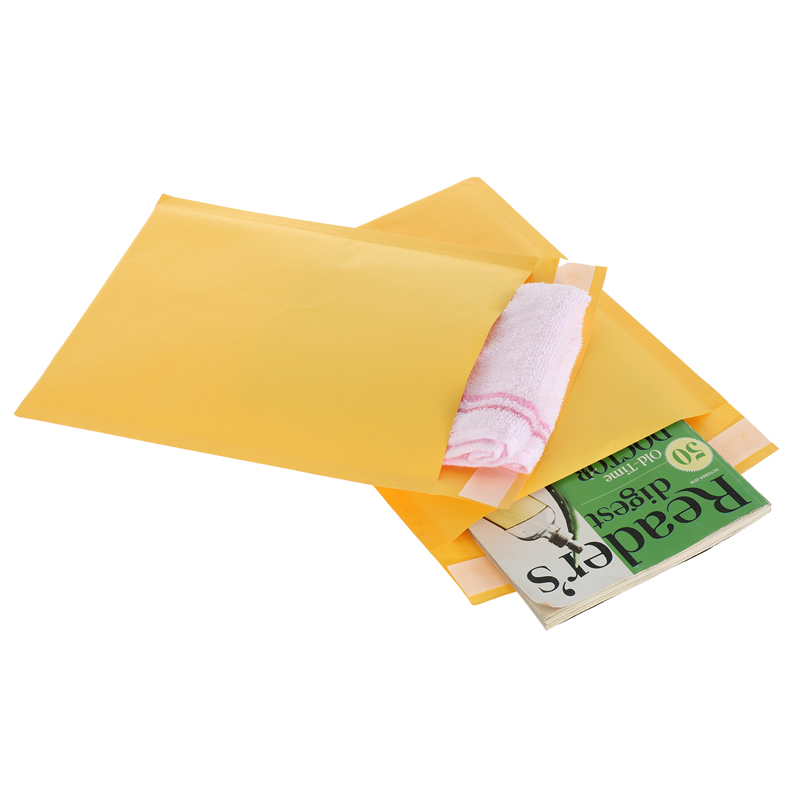 50 個クラフト紙バブルメーラー封筒バッグバブル郵送袋パッド - Letter Envelope Kraft のレビューと価格