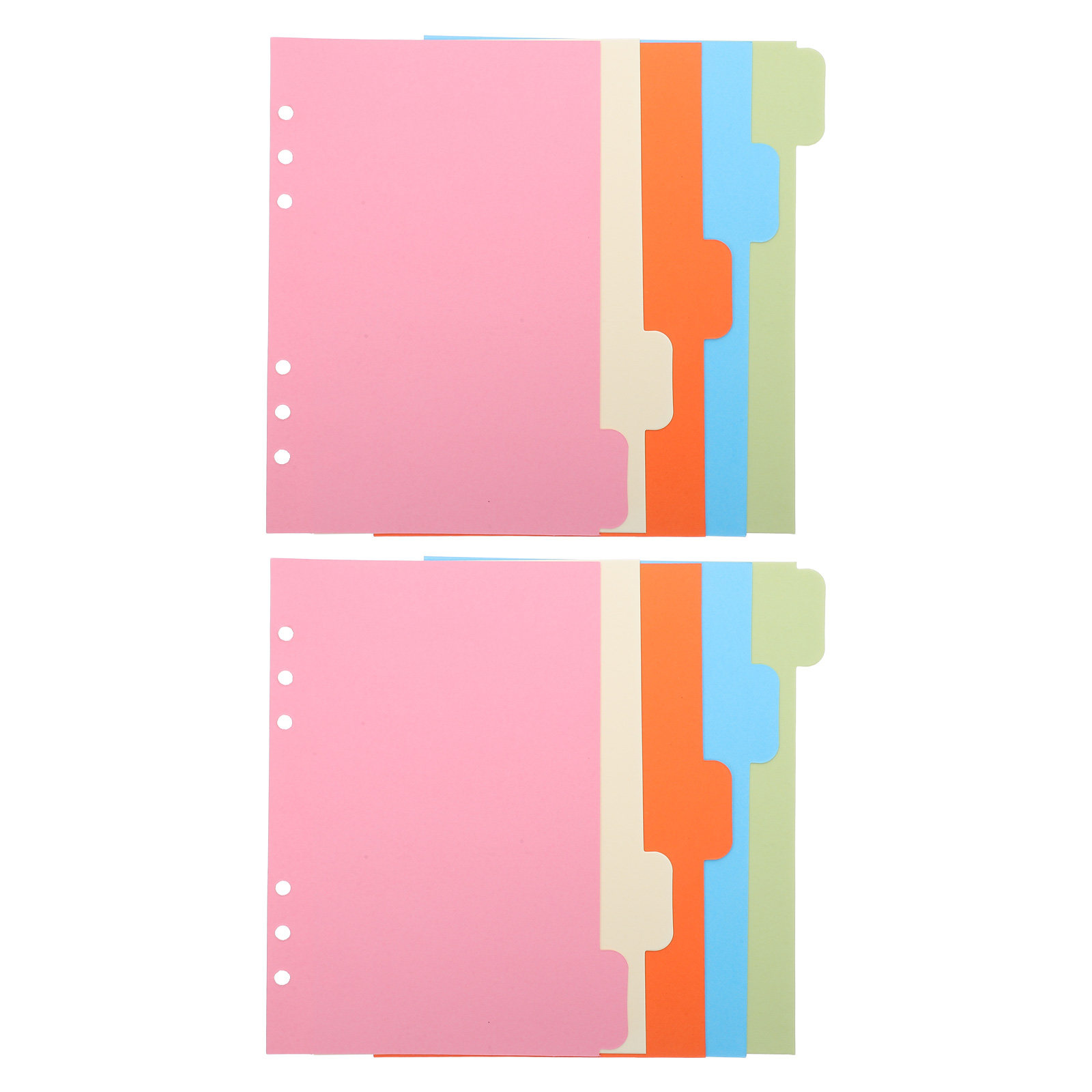 10枚入りプラスチック製バインダーディバイダー（タブ付き）、 - Index Tab Divider のレビューと価格