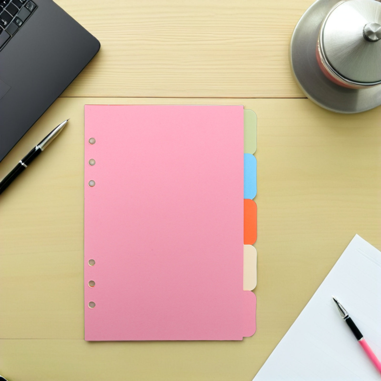 10枚入りプラスチック製バインダーディバイダー（タブ付き）、 - Index Tab Divider のレビューと価格